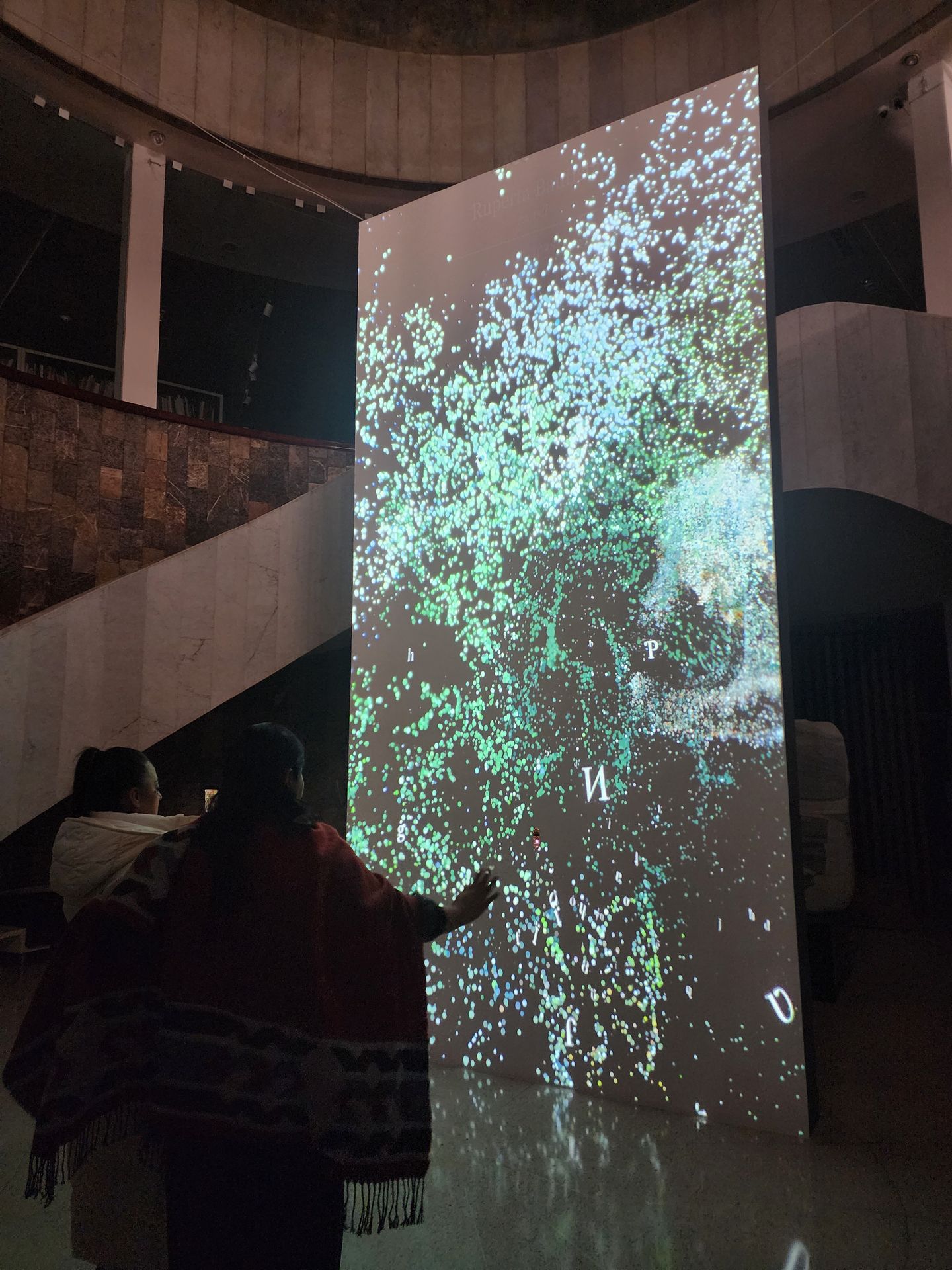 Rafael Lozano-Hemmer exhibition , Museo de Arte Moderno, Mexico city